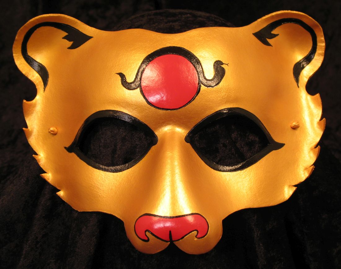 Sekhmet mask.